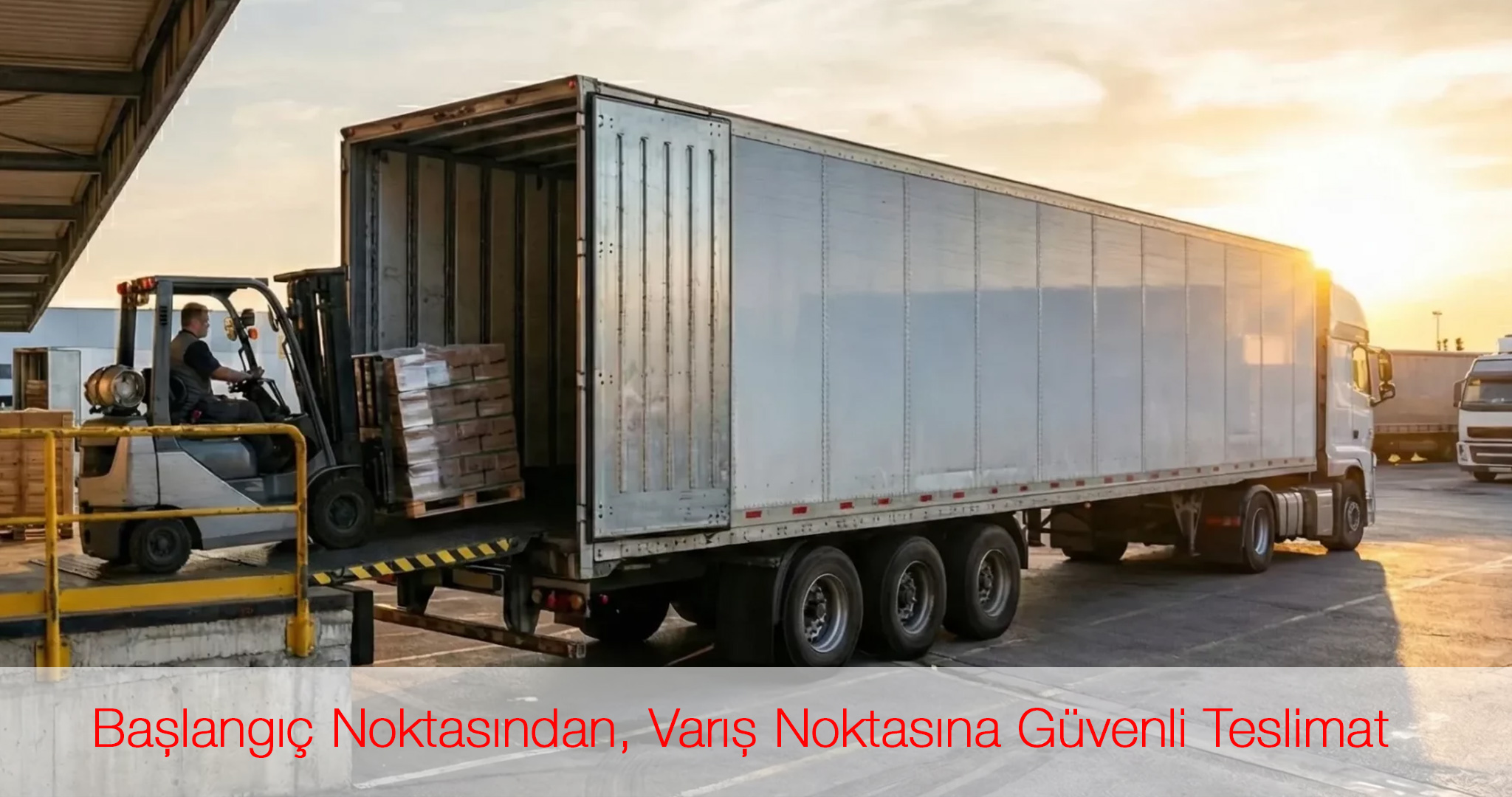 Aerial view of container cargo ship in sea.